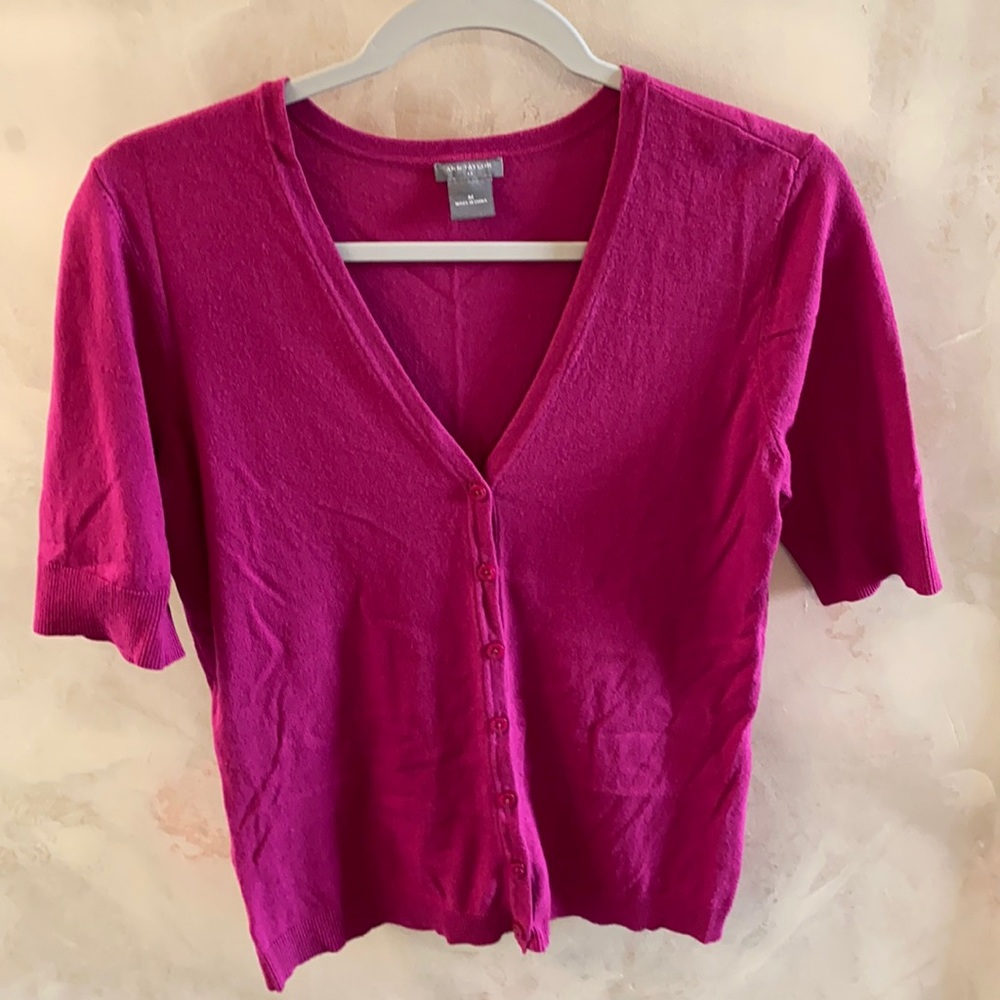 Ann Taylor button-up cardigan